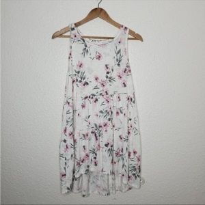 Torrid Super Soft Floral Tiered Babydoll Tank